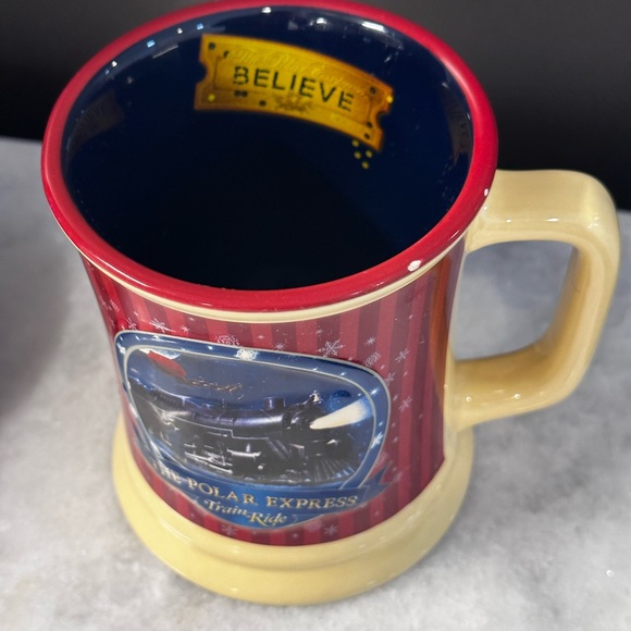 Polar Express Hot Chocolate Mugs, Set of 2 - Picture 4 of 9